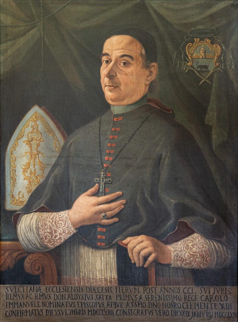 Ritratto di Monsignor Satta, Vescovo di Iglesias