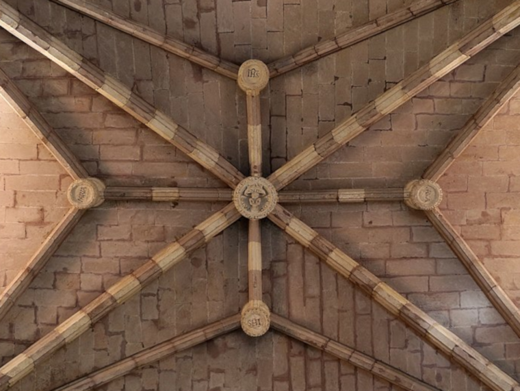 Volta a crociera costolonata della Cattedrale di Santa Chiara a Iglesias
